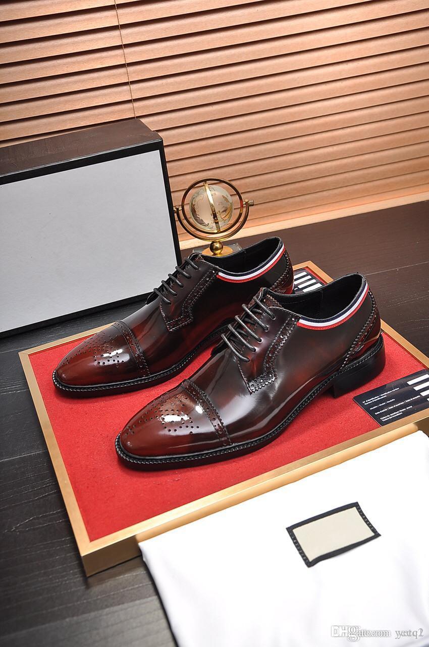 SP 2020 LUXURY MEN DRESS SHOES DESIGNER Business Office Buckle Loafers Casual Oxfords SHOES MEN's Flat Party LEATHER SHOES 33, #02
SP 2020 LUXURY MEN DRESS SHOES DESIGNER Business Office Buckle Loafers Casual Oxfords SHOES MEN's Flat Party LEATHER SHOES 33, #02