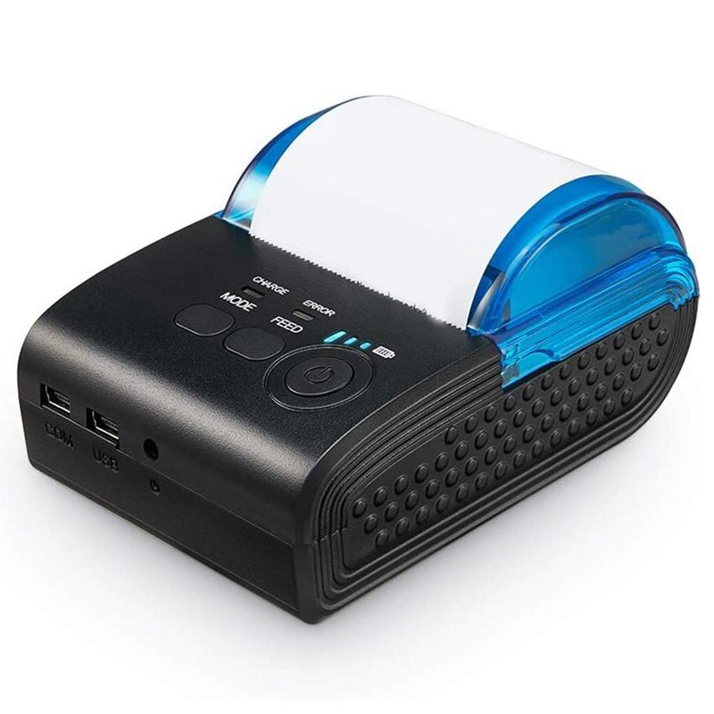 Printer Bluetooth Thermal Receipt Printer,Mini Wireless 58mm Mobile Printer Compatible Android/ Commands UK Plug
Printer Bluetooth Thermal Receipt Printer,Mini Wireless 58mm Mobile Printer Compatible Android/ Commands UK Plug