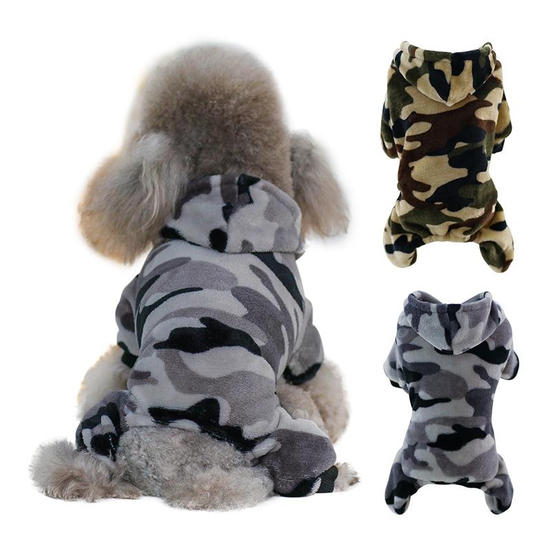 2020 Puppy Hood Coat Pet Dog Warm Camouflage Fleece Clothes Four-legged Outerwear Coat For Dogs Costumes Pet Clothing, Gray
2020 Puppy Hood Coat Pet Dog Warm Camouflage Fleece Clothes Four-legged Outerwear Coat For Dogs Costumes Pet Clothing, Gray
