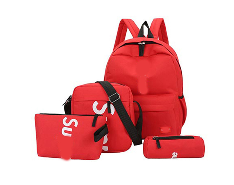 HG Men's And Women's Backpack Female Korean Version Of The College Wind Backpack Campus Leisure Wild High School Student Bag, Red
HG Men's And Women's Backpack Female Korean Version Of The College Wind Backpack Campus Leisure Wild High School Student Bag, Red