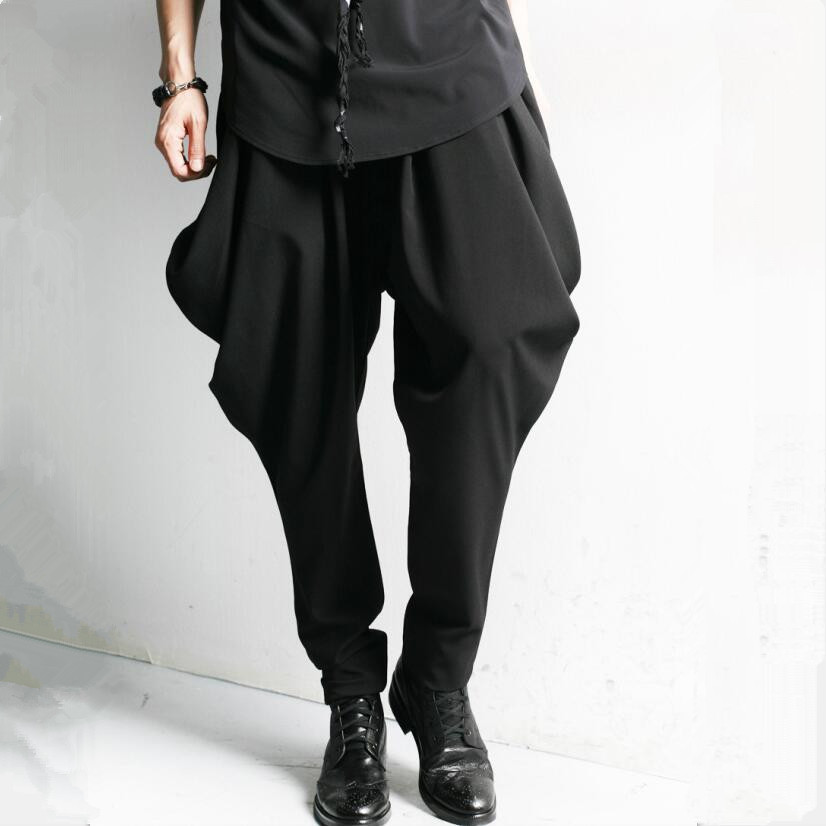 2021 Spring for Korean-style Hip Hop Hiphop Baggy Club Singer Stage Attire of Men's Loose Pants Corridors J6i9, Black
2021 Spring for Korean-style Hip Hop Hiphop Baggy Club Singer Stage Attire of Men's Loose Pants Corridors J6i9, Black