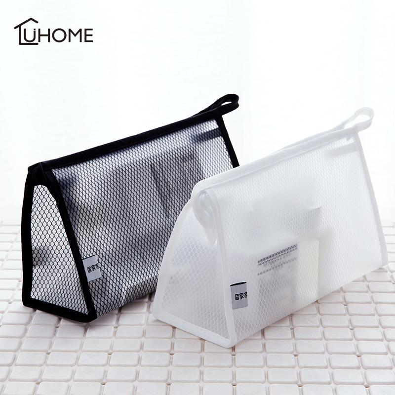 Women Transparent Mesh Cosmetic Bag Portable Travel Makeup Case Waterproof Zipper Storage Pouch Toiletry Beauty Wash Bags
Women Transparent Mesh Cosmetic Bag Portable Travel Makeup Case Waterproof Zipper Storage Pouch Toiletry Beauty Wash Bags
