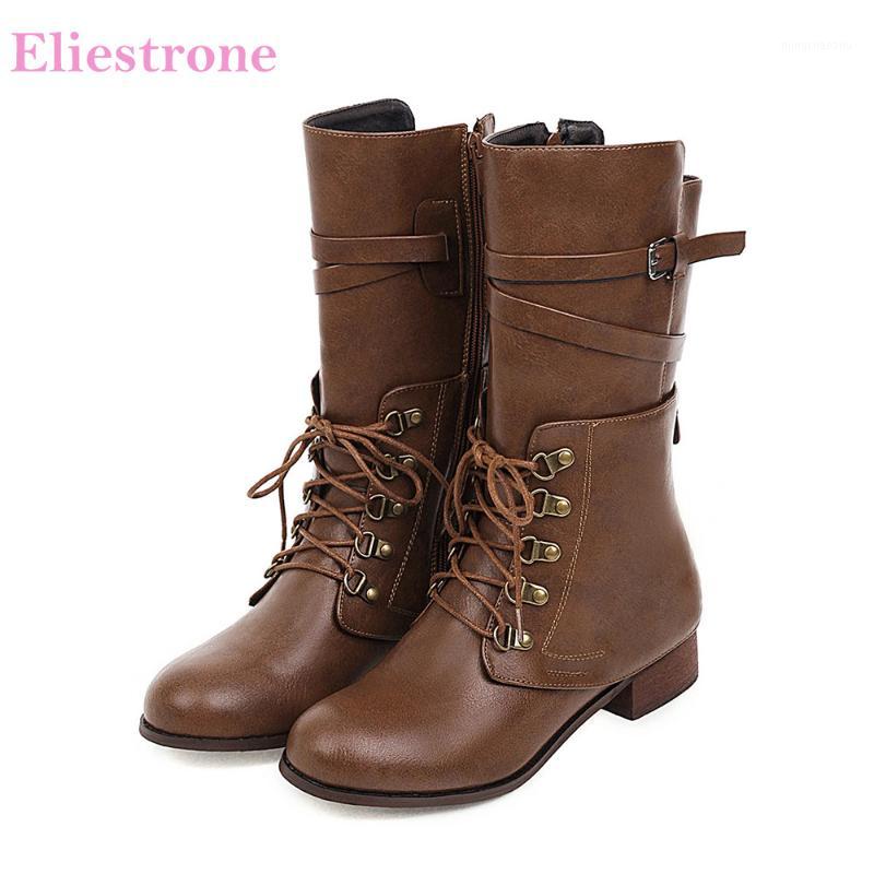 Brand New Sexy Black Brown Women Mid Calf Motorcycle Boots Vouge Chunky Heels Office Lady Shoes LY272 Plus Big Size 10 431
Brand New Sexy Black Brown Women Mid Calf Motorcycle Boots Vouge Chunky Heels Office Lady Shoes LY272 Plus Big Size 10 431