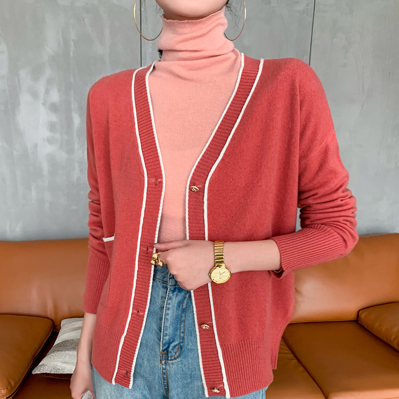 2021 High quality New Autumn/winter Fashion Low-cut Women's Jackets 100% Pure Wool Knitting Cardigans 4 Colours Long Sweater Patterns TTML, Beige
2021 High quality New Autumn/winter Fashion Low-cut Women's Jackets 100% Pure Wool Knitting Cardigans 4 Colours Long Sweater Patterns TTML, Beige