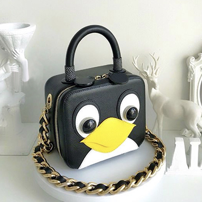 2020 Penguin Mode Leather Bags Ladies'trademarks Famous Ladies Chains Shoulder for Crossbody Messenger Bag G3ef, C2
2020 Penguin Mode Leather Bags Ladies'trademarks Famous Ladies Chains Shoulder for Crossbody Messenger Bag G3ef, C2