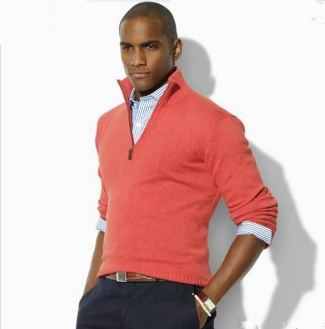 2021 new high-end casual half zipper men polo sweater brand sweater cotton pullover men sweater size -XXL, Sky blue
2021 new high-end casual half zipper men polo sweater brand sweater cotton pullover men sweater size -XXL, Sky blue