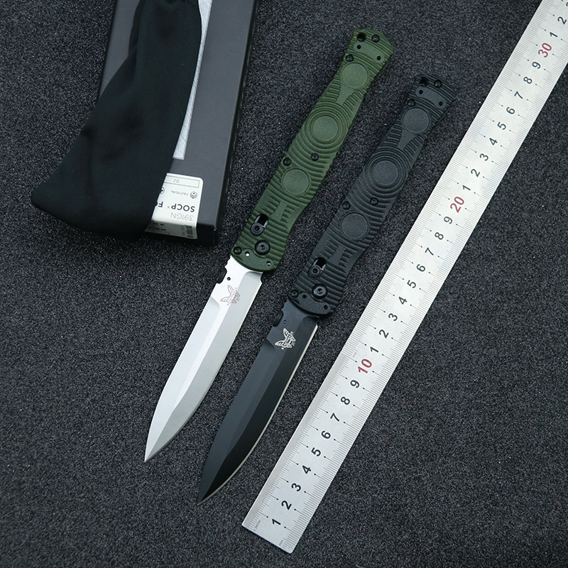 Benchmade New SOCP 391BK 391 Nylon Fiber Handle Mark D2 Blade Kitchen Camping Hunting Tactical Outdoor Knife Foldable Pocket Survival EDC To
Benchmade New SOCP 391BK 391 Nylon Fiber Handle Mark D2 Blade Kitchen Camping Hunting Tactical Outdoor Knife Foldable Pocket Survival EDC To