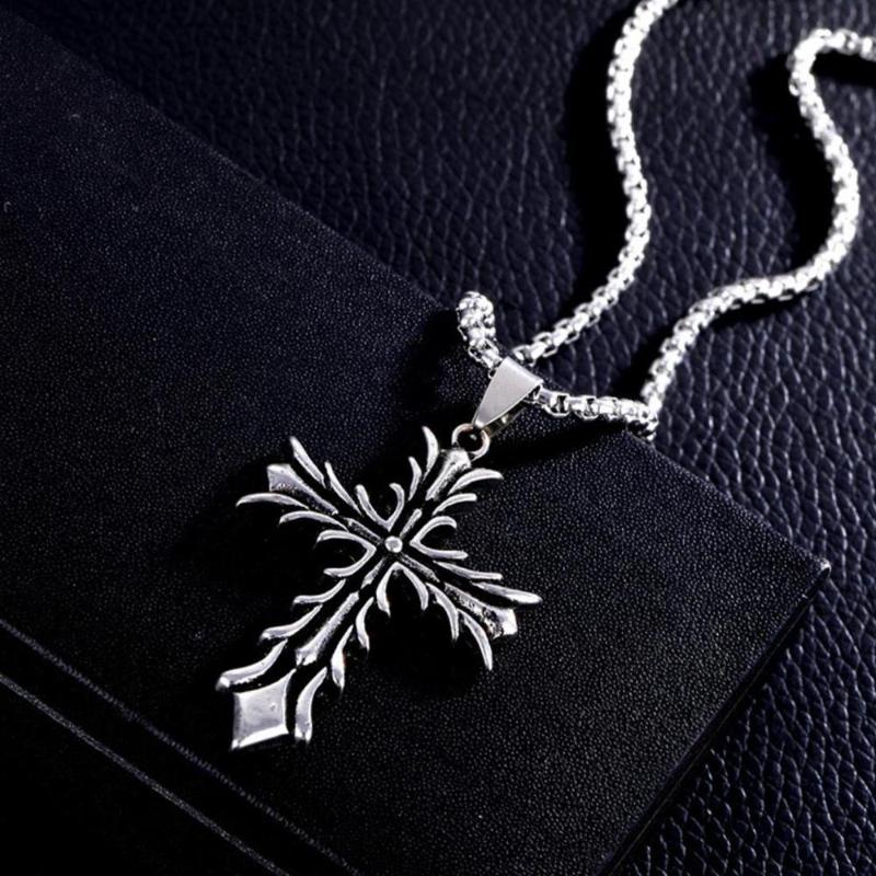 2020 Western Vintage Hip-hop Plain Pendant Necklace Stainless Steel Cross Pendant Necklace Trendy Male Jewelry
2020 Western Vintage Hip-hop Plain Pendant Necklace Stainless Steel Cross Pendant Necklace Trendy Male Jewelry