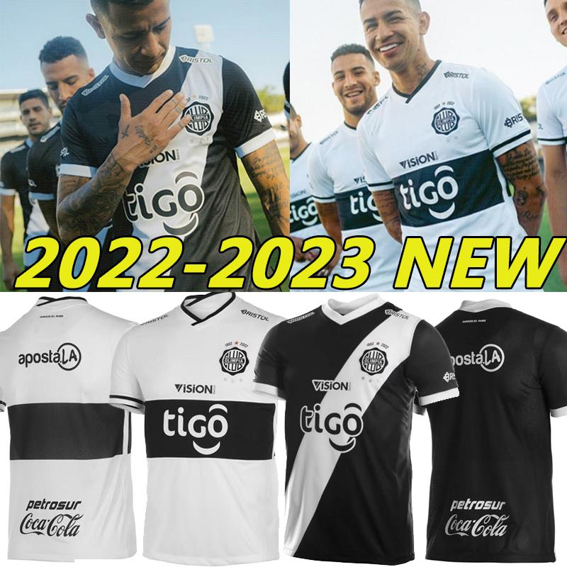 2022 Club Olimpia soccer Men's T-Shirts jersey 22 23 Asuncion Paraguay league Diego Duarte PERALTA home away black white shirt, White;black
2022 Club Olimpia soccer Men's T-Shirts jersey 22 23 Asuncion Paraguay league Diego Duarte PERALTA home away black white shirt, White;black
