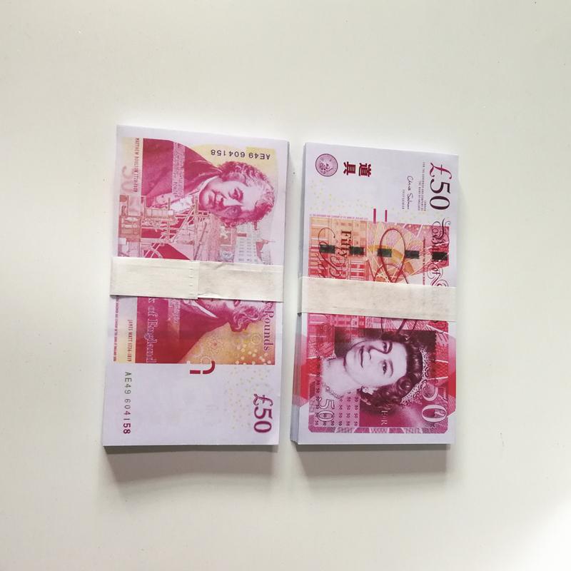 007 Wholesale Best Quality Movie prop banknote 50 pound currency party fake money children gift toy banknote
007 Wholesale Best Quality Movie prop banknote 50 pound currency party fake money children gift toy banknote