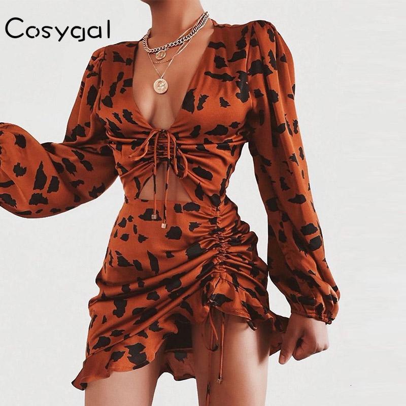 COSYGAL Puff Sleeve Hollow Out Mini Sexy Dress Printed Pleated Bodycon Dress Summer Deep V Neck Club Party Women Robe 20201, Brown
COSYGAL Puff Sleeve Hollow Out Mini Sexy Dress Printed Pleated Bodycon Dress Summer Deep V Neck Club Party Women Robe 20201, Brown