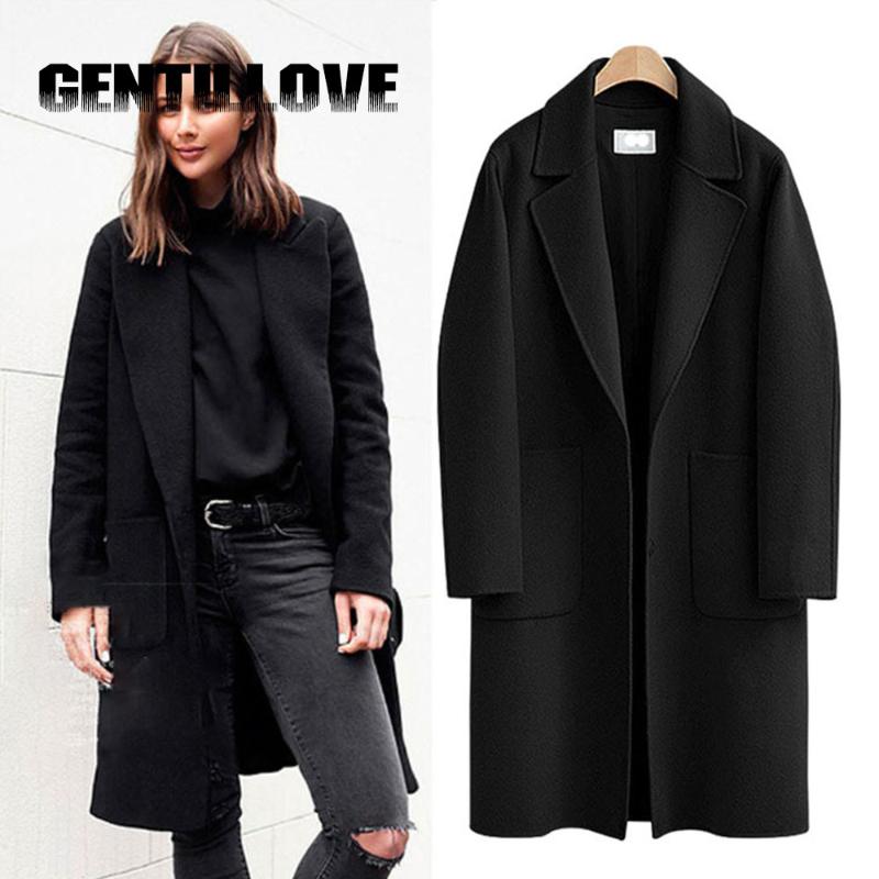 Autumn Trench Long Sleeve Women Coat High Street Female Plus Size Overcoat With Big Pocket Ladies Office Simple Style Cloth, As photo
Autumn Trench Long Sleeve Women Coat High Street Female Plus Size Overcoat With Big Pocket Ladies Office Simple Style Cloth, As photo