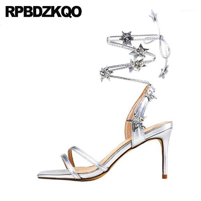 Roman Stiletto Lace Up 2019 Ladies Women Gladiator High Heels Fashion Summer Silver Open Toe Sandals Pumps Tie Shoes1
Roman Stiletto Lace Up 2019 Ladies Women Gladiator High Heels Fashion Summer Silver Open Toe Sandals Pumps Tie Shoes1