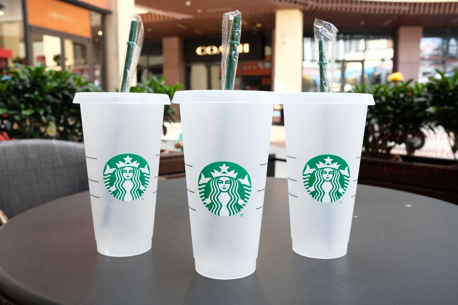 Plastic Starbucks 24oz/710ml Tumbler Reusable Clear Drinking Flat Bottom Cup Pillar Shape Lid Straw Mugs Bardian FreeZ6UF, As show
Plastic Starbucks 24oz/710ml Tumbler Reusable Clear Drinking Flat Bottom Cup Pillar Shape Lid Straw Mugs Bardian FreeZ6UF, As show