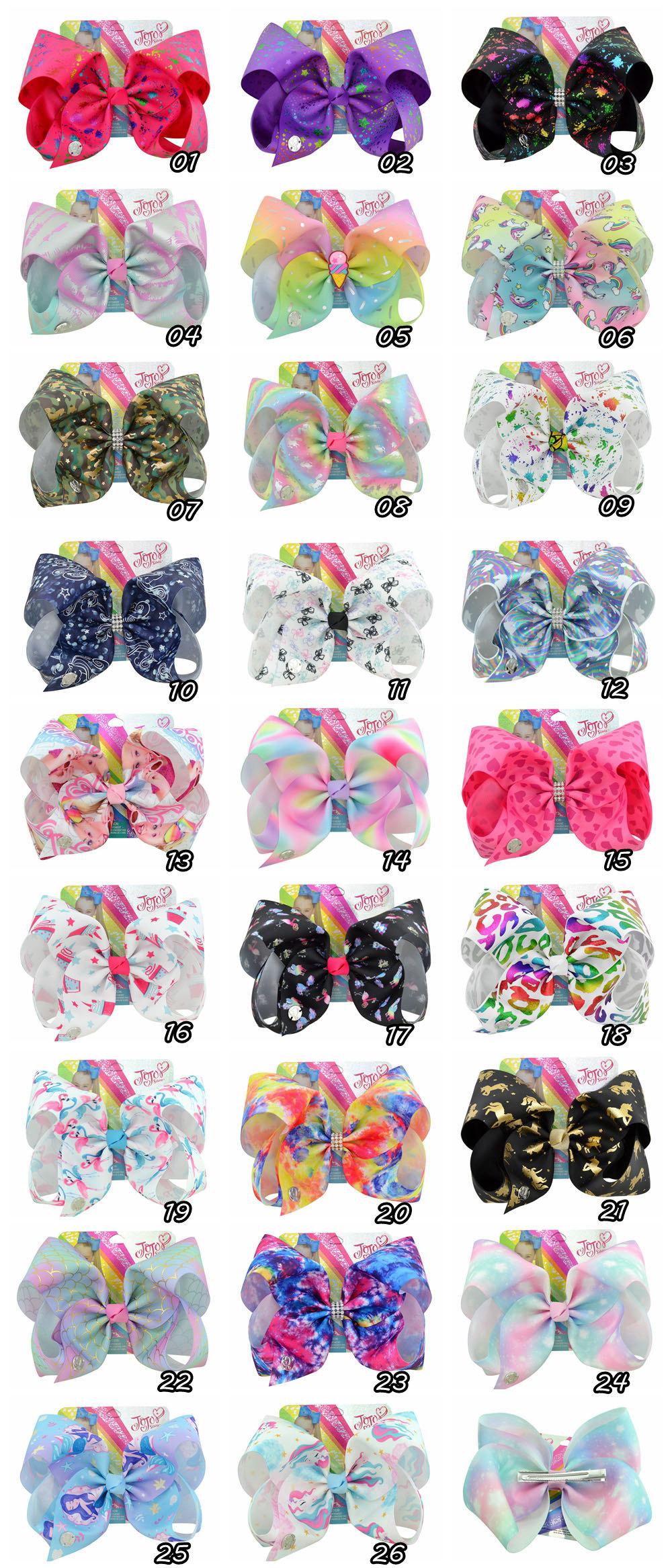 8 Inch JOJO siwa Big Bow Hairpins Baby Girls Candy color Hair Clip Kids Boutique Barrettes Children Hair Accessories
8 Inch JOJO siwa Big Bow Hairpins Baby Girls Candy color Hair Clip Kids Boutique Barrettes Children Hair Accessories