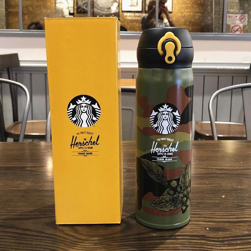 The Starbucks Herschel Joint Section Origin of Coffee camouflage stainless steel vacuum cup 500ml green Tumbler coffee cup Free shipping
The Starbucks Herschel Joint Section Origin of Coffee camouflage stainless steel vacuum cup 500ml green Tumbler coffee cup Free shipping
