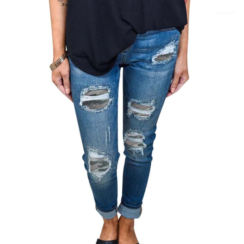 Woman' Blue Plaid Patch Destroyed Skinny Jeans Ripped Color Contrast Stretch Jeans A661, Red
Woman' Blue Plaid Patch Destroyed Skinny Jeans Ripped Color Contrast Stretch Jeans A661, Red