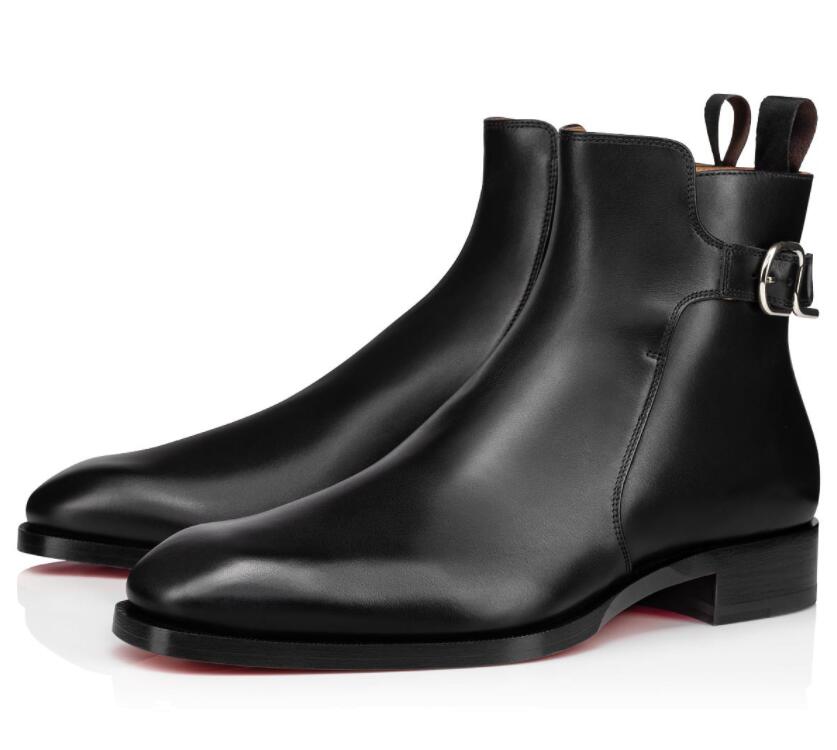 Winter Elegant Valido Men's Ankle Boots High Quality Red Bottom Boots Mens Martin Motorcycle Booties Fashion Booty Famous Party Wedding
Winter Elegant Valido Men's Ankle Boots High Quality Red Bottom Boots Mens Martin Motorcycle Booties Fashion Booty Famous Party Wedding