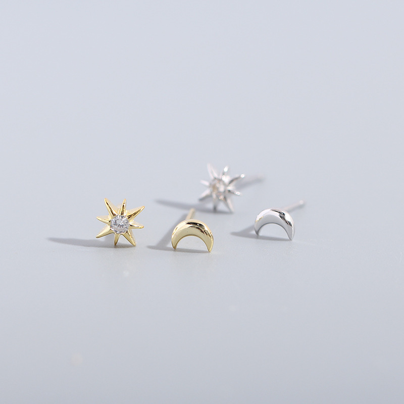 Februaryfrost Brand 925 Sterling Silver Star Zircon Stud Earrings for Women Brincos Authentic Sterling Silver Jewelry Tiny Star Cute Ear Stu
Februaryfrost Brand 925 Sterling Silver Star Zircon Stud Earrings for Women Brincos Authentic Sterling Silver Jewelry Tiny Star Cute Ear Stu