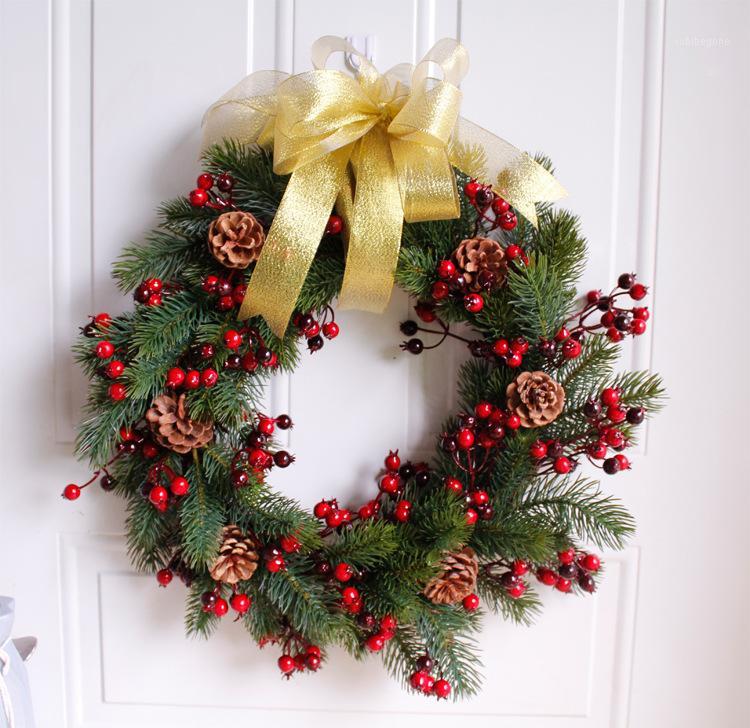 Hot Sale Christmas Wreath Artificial Plant Rattan Circle Wall Decoration Simulation Fake Flower Door Hanging Wreath For Home1
Hot Sale Christmas Wreath Artificial Plant Rattan Circle Wall Decoration Simulation Fake Flower Door Hanging Wreath For Home1