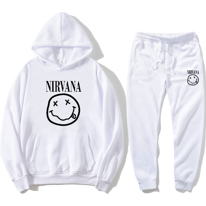 2021 New Nirvana Suit Men and Women Hooded All-match Casual Plus Size Hoodie + Jogging Pants to Keep Warm Kawaii Loose Street Lp08, Gray.gray
2021 New Nirvana Suit Men and Women Hooded All-match Casual Plus Size Hoodie + Jogging Pants to Keep Warm Kawaii Loose Street Lp08, Gray.gray