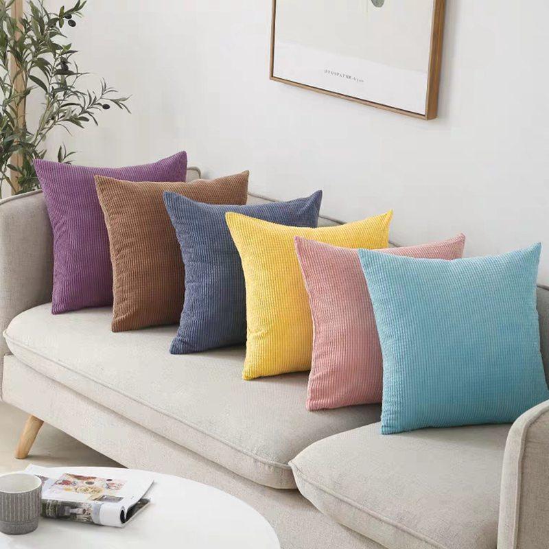 2pcs Soft Corduroy Cushion Cover Solid Pillow Case Yellow Gray Pink Decorative Pillow Cover 30x50/40x40/45x45cm/50x50cm
2pcs Soft Corduroy Cushion Cover Solid Pillow Case Yellow Gray Pink Decorative Pillow Cover 30x50/40x40/45x45cm/50x50cm