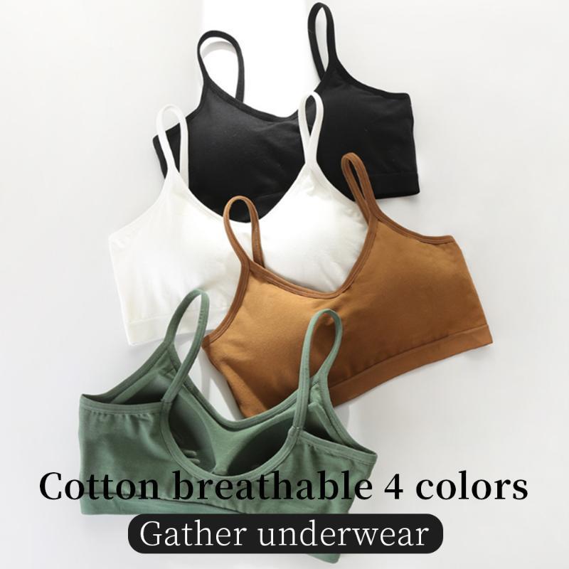 Women Tube Top Push Up Bra Cropped Top Sexy Lingerie Fitness Bra Camis Cotton Bralette Brassiere Wireless Sport Underwear D41, Black
Women Tube Top Push Up Bra Cropped Top Sexy Lingerie Fitness Bra Camis Cotton Bralette Brassiere Wireless Sport Underwear D41, Black