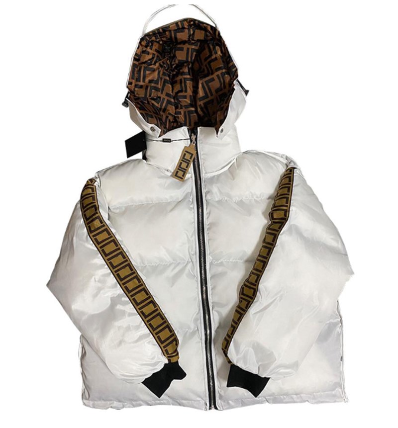 Mens designer jackets womens designer winter coats letter jacket womens wear cotton jacket both sides winter jacket high quality hooded coat