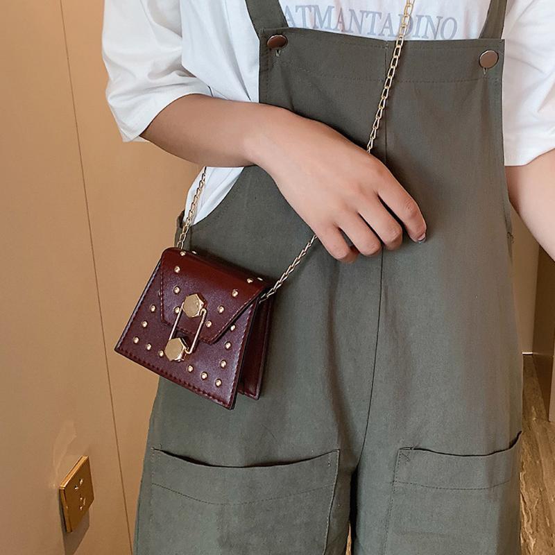 Fashion Women Bag Buckle Shoulder Small Chain Crossbody Bags Messenger Bag For Girl Handbag Ladies Phone Purse Bolso Mujer #SRN, Black
Fashion Women Bag Buckle Shoulder Small Chain Crossbody Bags Messenger Bag For Girl Handbag Ladies Phone Purse Bolso Mujer #SRN, Black