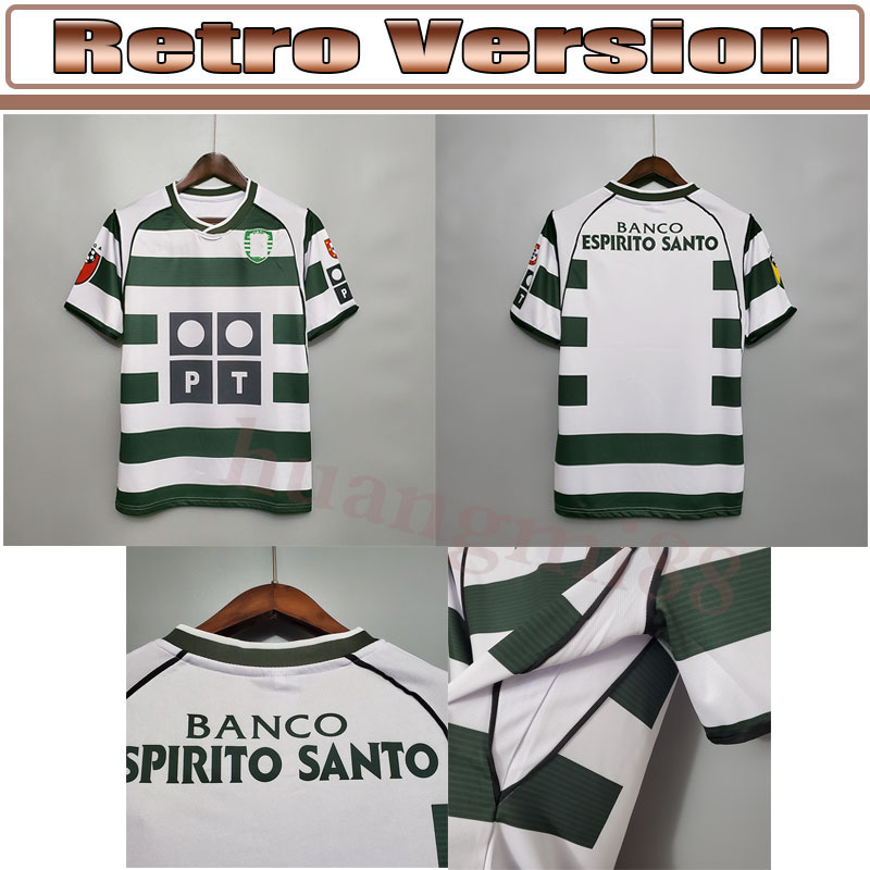 Retro 2001 03 Sporting Lisbon soccer jerseys ronaldo football shirts TOP quality Lisbon Vintage velvet sponsor Camisa de futebol Maillot
Retro 2001 03 Sporting Lisbon soccer jerseys ronaldo football shirts TOP quality Lisbon Vintage velvet sponsor Camisa de futebol Maillot