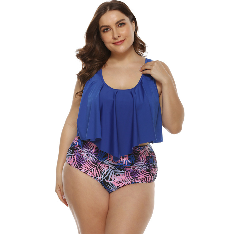 New 2021 Plus Size Swimsuit High Waist Swimwear Push Up 2 Piece Set Swimming Suit for Women 3yb2, Blue
New 2021 Plus Size Swimsuit High Waist Swimwear Push Up 2 Piece Set Swimming Suit for Women 3yb2, Blue