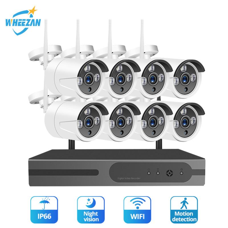 Wheezan Security Camera System 1080P 8CH Wireless NVR Kit CCTV Wifi Home Video Surveillance IP Camera Set Outdoor Waterproof P2P
Wheezan Security Camera System 1080P 8CH Wireless NVR Kit CCTV Wifi Home Video Surveillance IP Camera Set Outdoor Waterproof P2P