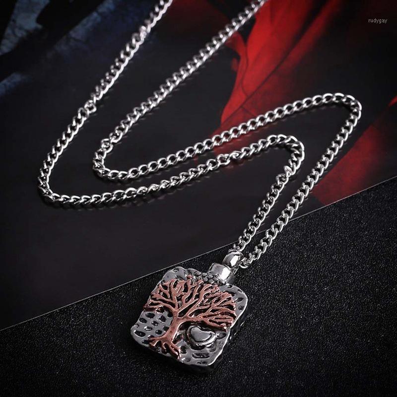 Pendant Necklaces Fashion Tree Of Life Cremation Necklace Chain Screw Perfume Locket Bone Bottle Urn Ashes Keepsake Jewelry1
Pendant Necklaces Fashion Tree Of Life Cremation Necklace Chain Screw Perfume Locket Bone Bottle Urn Ashes Keepsake Jewelry1