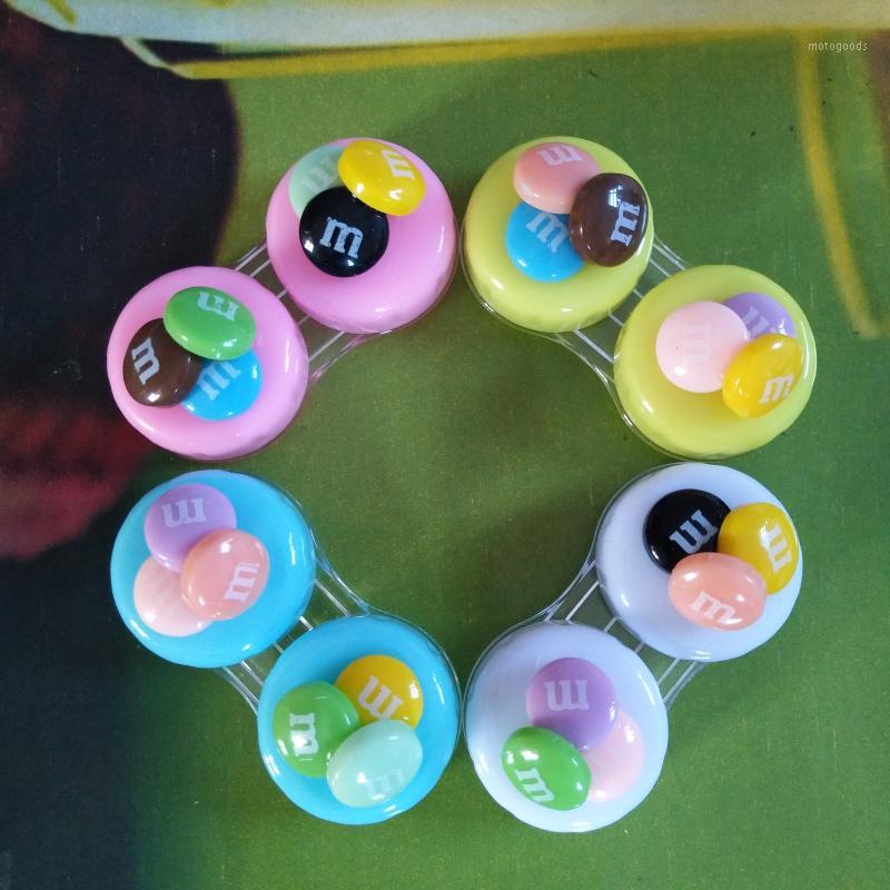 LIUSVENTINA Portable Wholesale DIY Colourful M Bean Contact Lens Case Box Container for Color Lenses Gift for Girls 4pcs/lot1
LIUSVENTINA Portable Wholesale DIY Colourful M Bean Contact Lens Case Box Container for Color Lenses Gift for Girls 4pcs/lot1