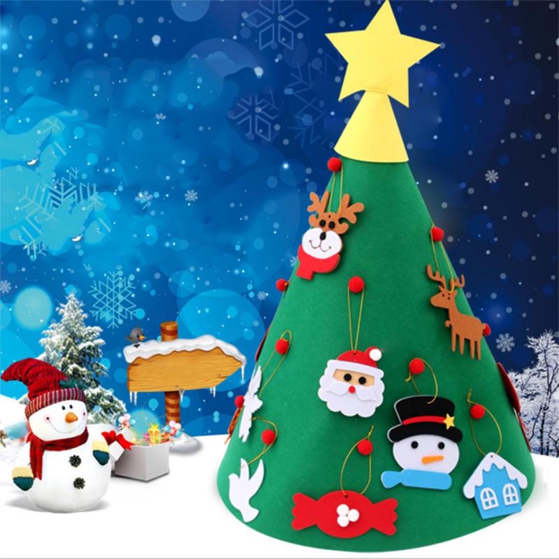Mini DIY Christmas Tree Felt Cloth Kids Leisure Puzzle Toys Festival Desktop Ornaments for Home New Year Gifts
Mini DIY Christmas Tree Felt Cloth Kids Leisure Puzzle Toys Festival Desktop Ornaments for Home New Year Gifts