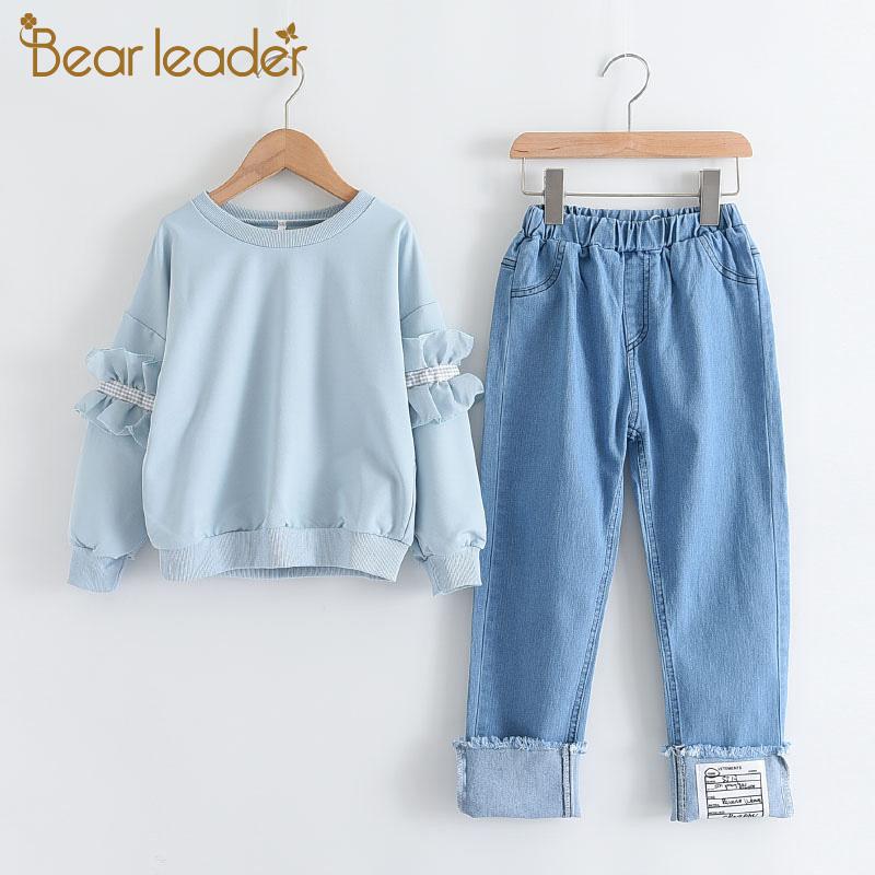 Bear Leader Teenagers Girls Clothing Sets 2020 New Fashion Children Suits Top and Demin Pants Kids Outfits Casual Clothes 4-13Y, Ay368 blue
Bear Leader Teenagers Girls Clothing Sets 2020 New Fashion Children Suits Top and Demin Pants Kids Outfits Casual Clothes 4-13Y, Ay368 blue