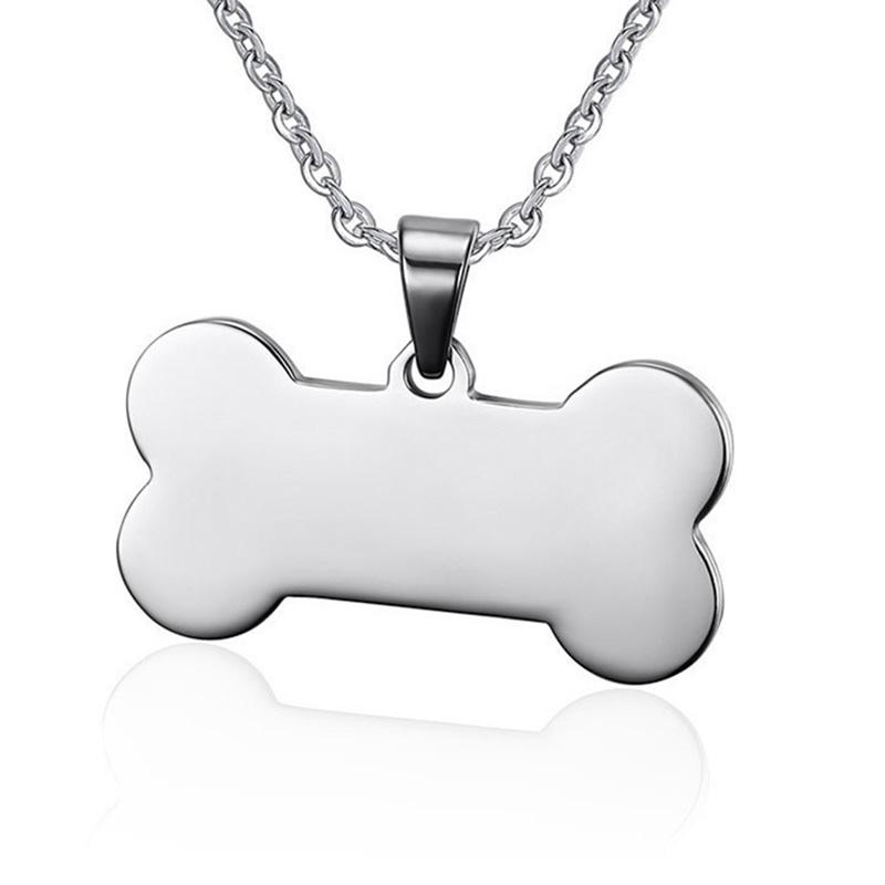 Yobest Engraved Bone Shaped Pendant Necklace Stainless Steel Dog Tag Necklace Dotes On Pet
Yobest Engraved Bone Shaped Pendant Necklace Stainless Steel Dog Tag Necklace Dotes On Pet