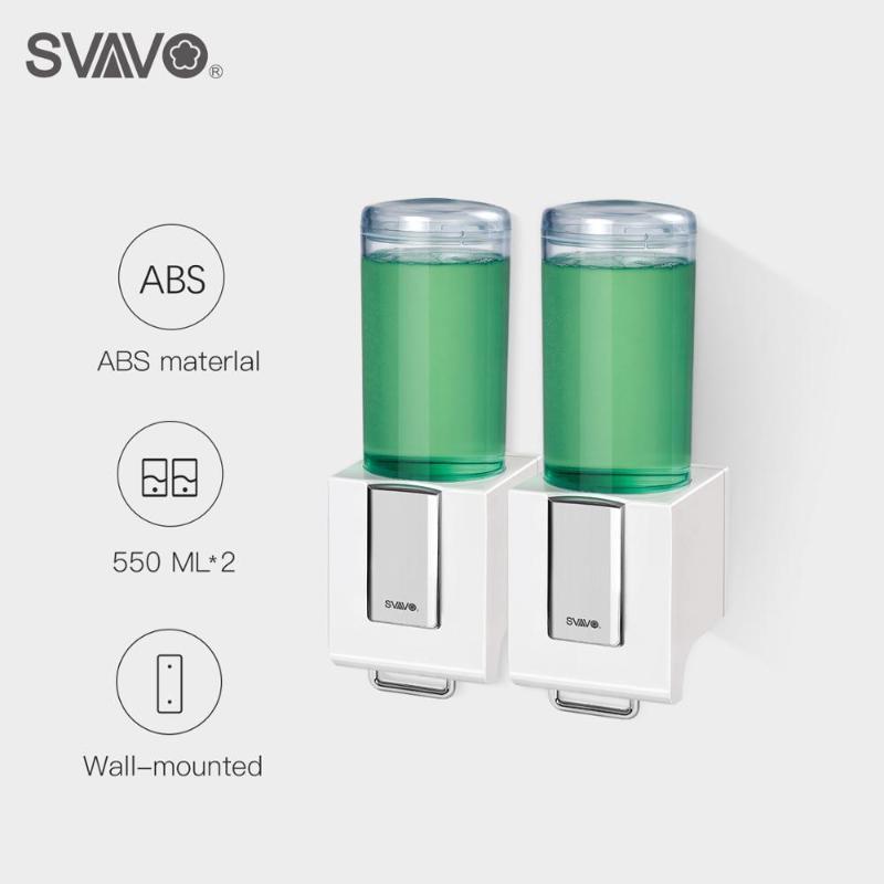 Free Shipping 500ml*2 ABS Plastic Double Soap Dispenser Bathroom Shower Shampoo Soap Dispenser Kitchen Manual1
Free Shipping 500ml*2 ABS Plastic Double Soap Dispenser Bathroom Shower Shampoo Soap Dispenser Kitchen Manual1