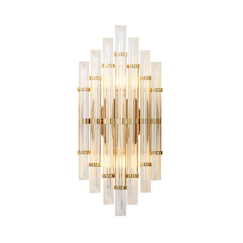 Post-modern Luxurious Desinger Iron Crystal Led E14 Wall Lamp For Living Room Bedroom Entrance Aisle H 50cm 1613
Post-modern Luxurious Desinger Iron Crystal Led E14 Wall Lamp For Living Room Bedroom Entrance Aisle H 50cm 1613