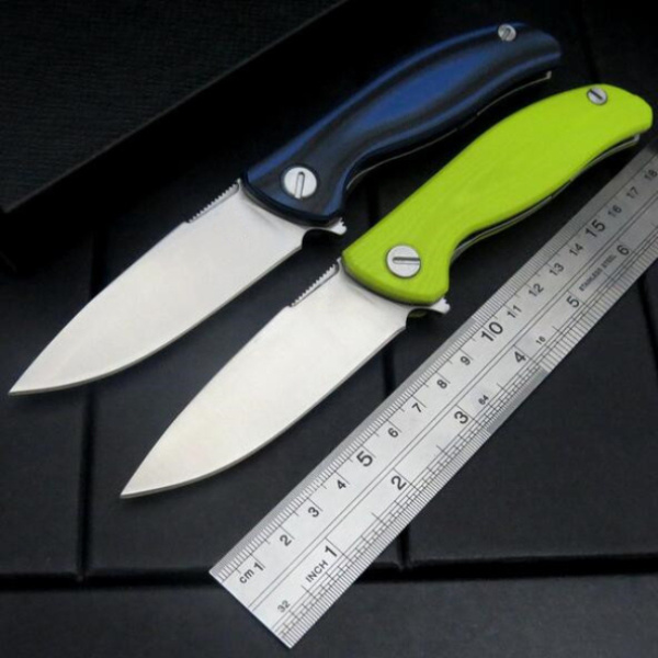 4 colors Shirogorov F3 flipper knife 9cr13mov blade G10 handle camping hunting pocket folding knife xmas gift knives xmas gift knives EF
4 colors Shirogorov F3 flipper knife 9cr13mov blade G10 handle camping hunting pocket folding knife xmas gift knives xmas gift knives EF