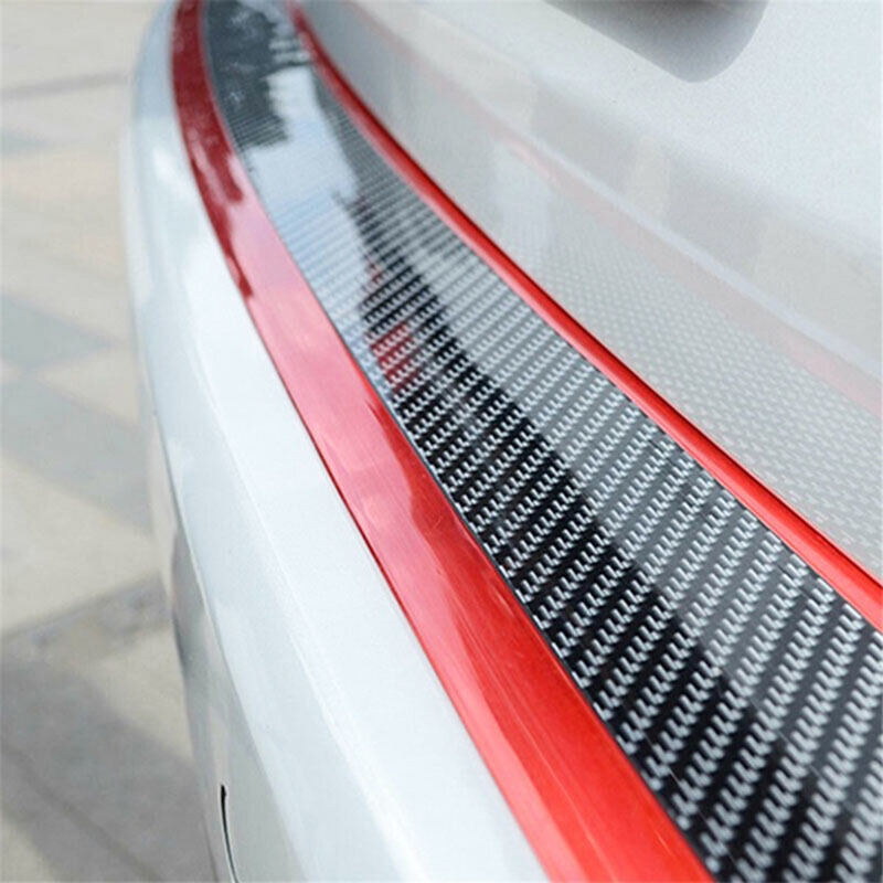 Universal Car Rear Trunk Protector Sticker Sill Anti-scratch Anti-collision Wear-resistant Decal Strip Door Bumper Guard