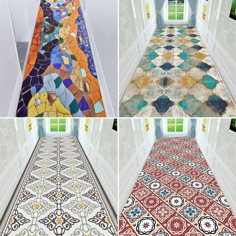 Vintage Moroccan Stair Carpet Geometric Corridor Carpets Hotel Hallway Floor Mat Wedding Floor Area Rugs Anti-Slip Polyester Rug1
Vintage Moroccan Stair Carpet Geometric Corridor Carpets Hotel Hallway Floor Mat Wedding Floor Area Rugs Anti-Slip Polyester Rug1