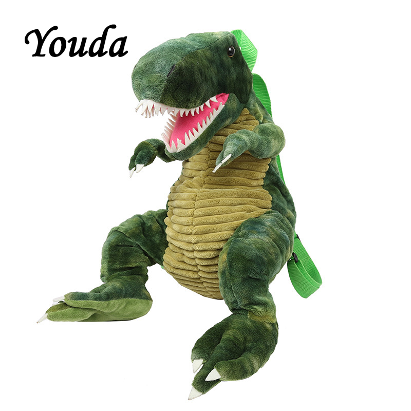 Youda Original Plush Doll Bag Cartoon Schoolbag Kindergarten Boy Bag Girl Dinosaur Shape Backpack Cute Children's Backpacks C1221, Green
Youda Original Plush Doll Bag Cartoon Schoolbag Kindergarten Boy Bag Girl Dinosaur Shape Backpack Cute Children's Backpacks C1221, Green
