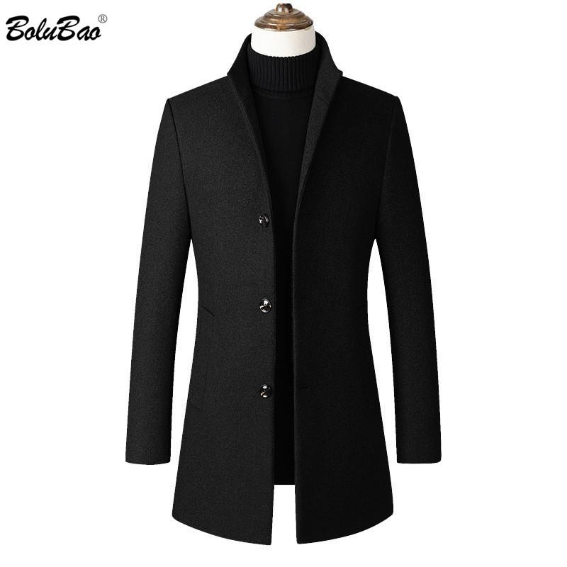 BOLUBAO Brand Men Long Warm Wool Blends Coat Autumn Winter Male Fashion Casual Wool Outerwear Men High Quality Coat, Black
BOLUBAO Brand Men Long Warm Wool Blends Coat Autumn Winter Male Fashion Casual Wool Outerwear Men High Quality Coat, Black