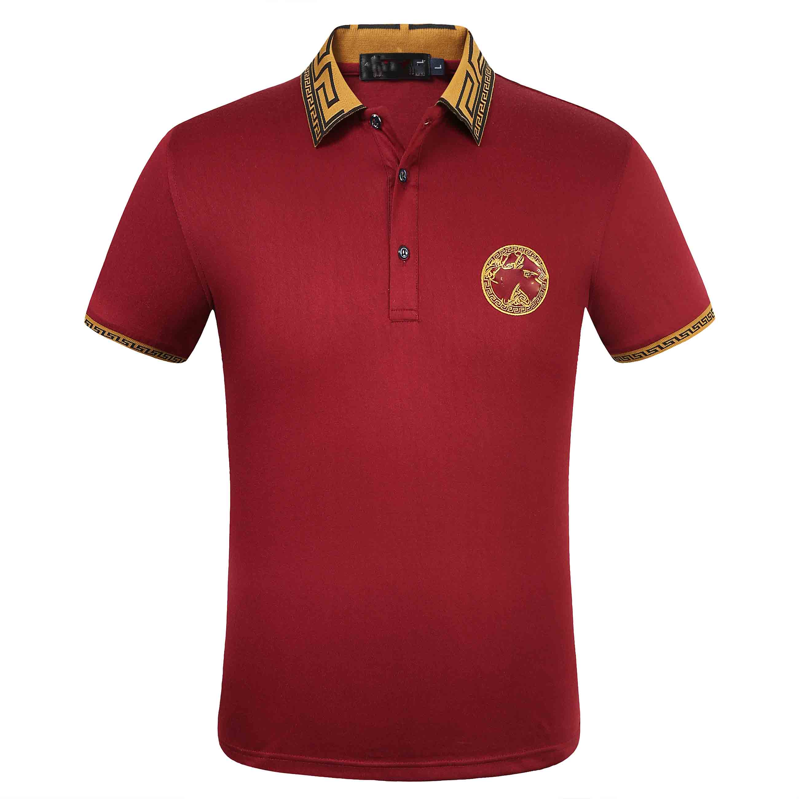 Casual Brand Polo Shirt Summer Men's Letter Embroidery Quality Men's Sports Luxury High Street Fashion Fashion Brand Designer Polo Shirt T-, White;black
Casual Brand Polo Shirt Summer Men's Letter Embroidery Quality Men's Sports Luxury High Street Fashion Fashion Brand Designer Polo Shirt T-, White;black