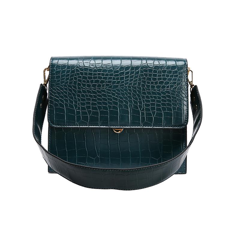 Leather Crocodile Pattern Fashion Women Handbags Casual Female Shoulder Bags Quality Crossbody Bags for Lady, Black
Leather Crocodile Pattern Fashion Women Handbags Casual Female Shoulder Bags Quality Crossbody Bags for Lady, Black