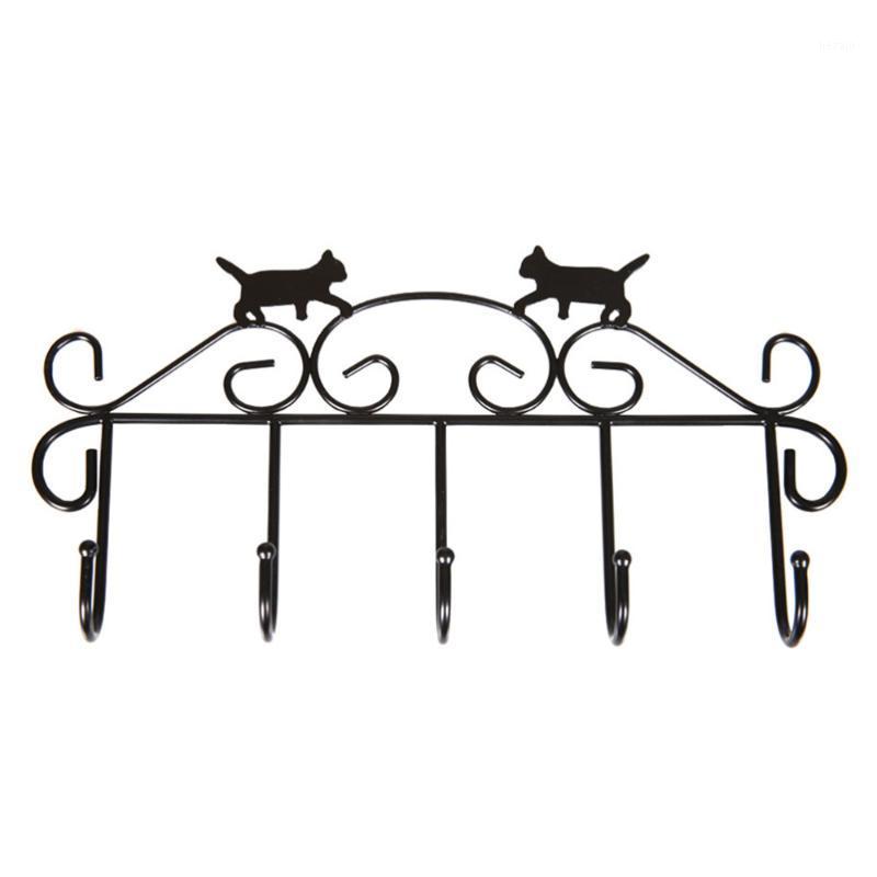 1pc Coat Hook Lovely Cat Wall Mounted Hook Black Iron Racks Door Hanger for Home Hotel (Black)1
1pc Coat Hook Lovely Cat Wall Mounted Hook Black Iron Racks Door Hanger for Home Hotel (Black)1