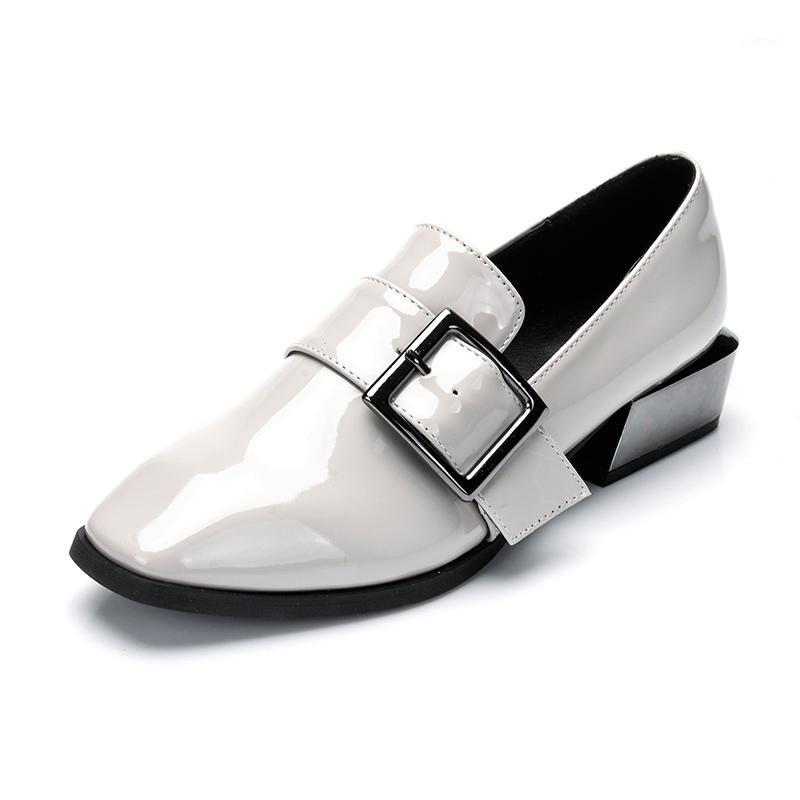 New square head belt buckle square with large size work shoes with thick professional dress single shoes women's1, Black
New square head belt buckle square with large size work shoes with thick professional dress single shoes women's1, Black