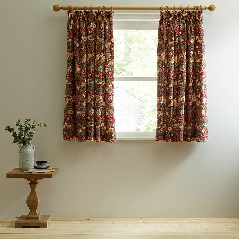 Digital Flower &Bird Printing Windows Curtains Panels Drape For Living Room Bedroom Home Interior Decoration, Red
Digital Flower &Bird Printing Windows Curtains Panels Drape For Living Room Bedroom Home Interior Decoration, Red