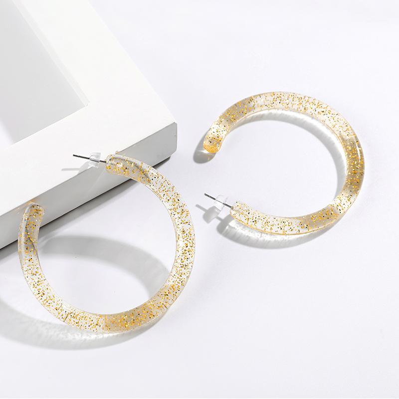 Korean Fashion Jewellery Transparent Yellow Hoop Earrings For Women C Shape Geometric Acrylic Resin Statement Earrings Wholesale1
Korean Fashion Jewellery Transparent Yellow Hoop Earrings For Women C Shape Geometric Acrylic Resin Statement Earrings Wholesale1